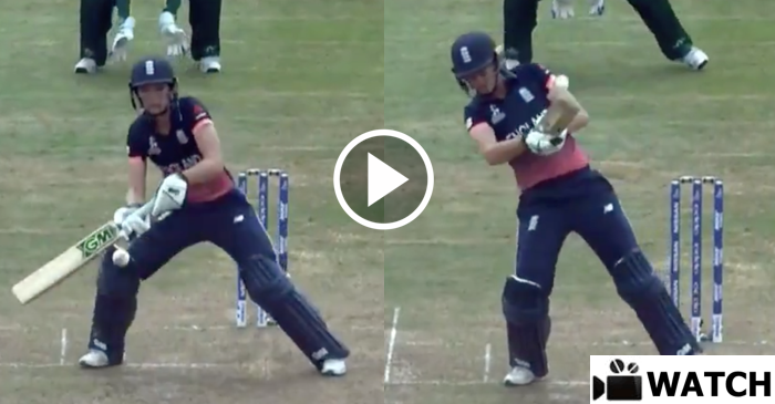 WATCH: Sarah Taylor does a AB de Villiers in WWC 2017 semi-final