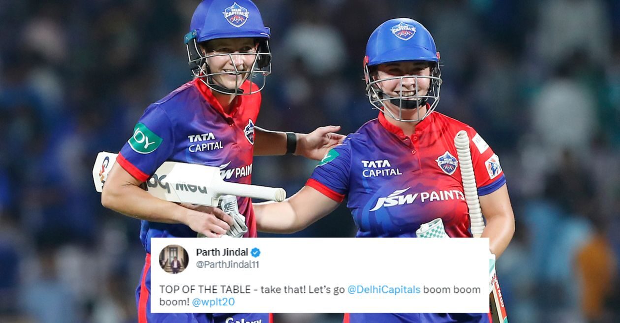 WPL 2023 [Twitter reactions]: Clinical Delhi Capitals thrash Mumbai Indians to go top of the table