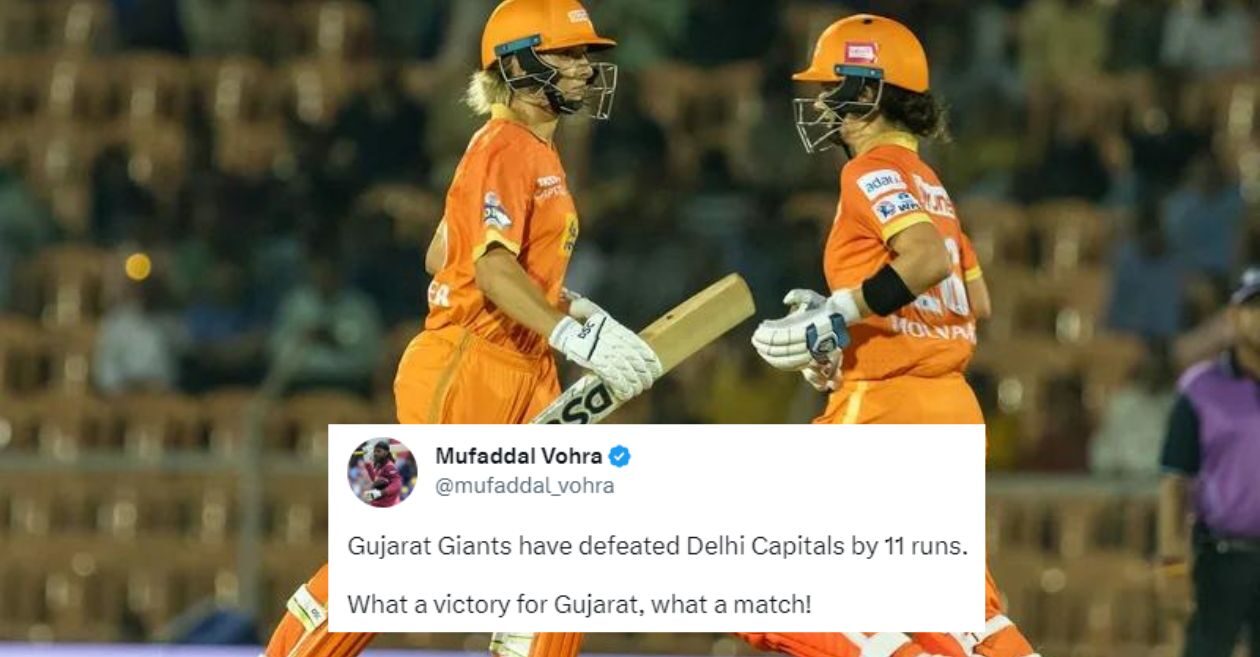 WPL 2023 [Twitter reactions]: Laura Wolvaardt, Ashleigh Gardner drive Gujarat to a thrilling win over Delhi