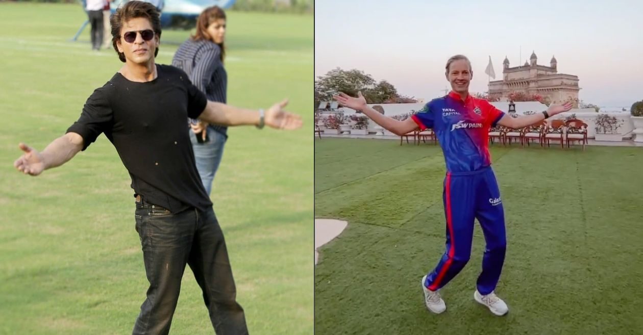 Ed Sheeran Strikes The Iconic Pose With Shah Rukh Khan, Internet Loses Its  Cool