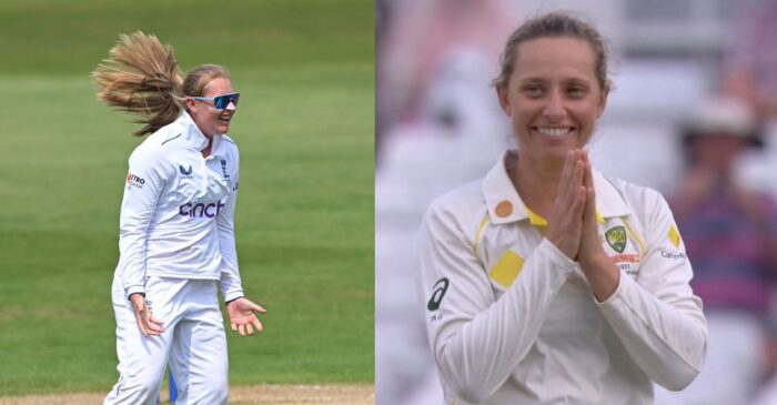 Women’s Ashes 2023: Ashleigh Gardner strikes after Sophie Ecclestone’s 10-wicket haul in Trent Bridge Test