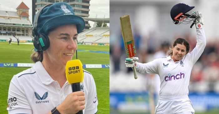 ‘I didn’t realise’: Tammy Beaumont on equalling Heather Knight’s record after a century in Trent Bridge Test – Women’s Ashes 2023