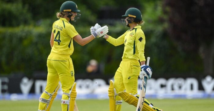 Phoebe Litchfield, Annabel Sutherland hit blazing tons in Australia’s series-clinching win over Ireland