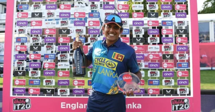 Chamari Athapaththu sizzles in Sri Lanka’s series-levelling triumph over England in 2nd Women’s T20I