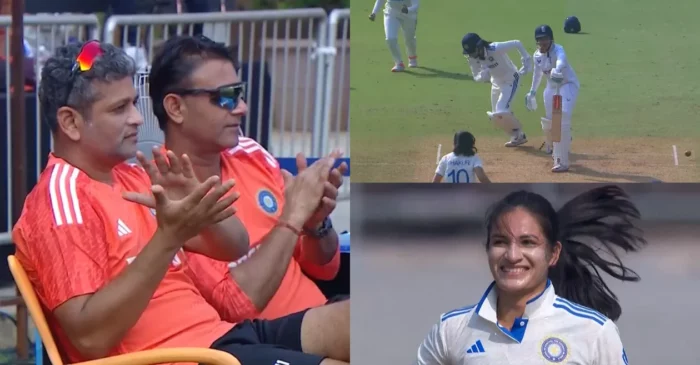 WATCH: Renuka Thakur’s magical inswinging delivery bamboozles Sophia Dunkley during India vs England Women’s one-off Test
