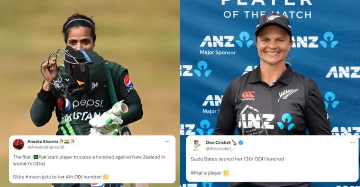 Twitter reactions: Sidra Ameen’s efforts in vain as Suzie Bates’ ton guides New Zealand to commanding win over Pakistan in 1st ODI