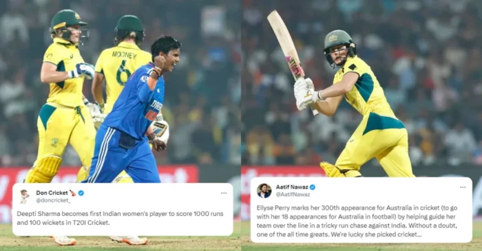 Twitter reactions: Deepti Sharma’s efforts in vain as clinical Australia thrash India in second T20I to stay alive in the series