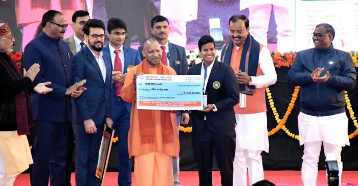 Uttar Pradesh government honours Deepti Sharma with DSP post and 3 crore reward
