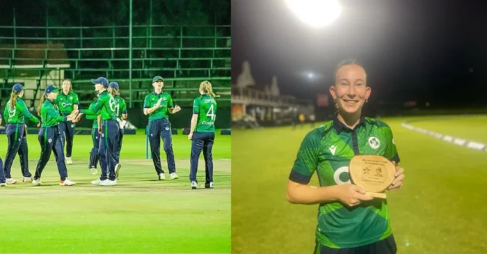 Orla Prendergast guides Ireland to a thrilling victory over Zimbabwe in the 4th Women’s T20I