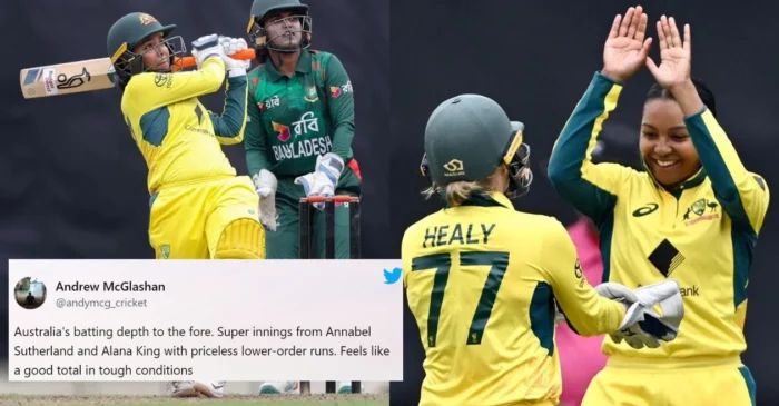 Twitter reactions: Alana King’s all-round heroics helps Australia thrash Bangladesh in the first Women’s ODI