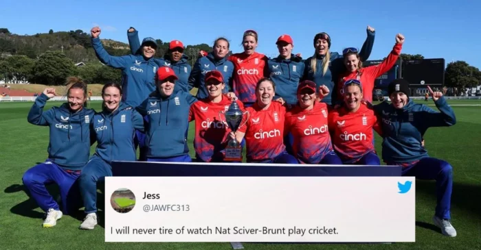Twitter reactions: Nat Sciver-Brunt’s all-round show in 5th Women’s T20I sets up England’s 4-1 series win over New Zealand