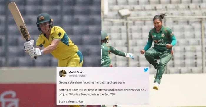 Twitter reactions: Georgia Wareham outshines Fariha Trisna’s hat-trick as Australia beat Bangladesh in 2nd Women’s T20I
