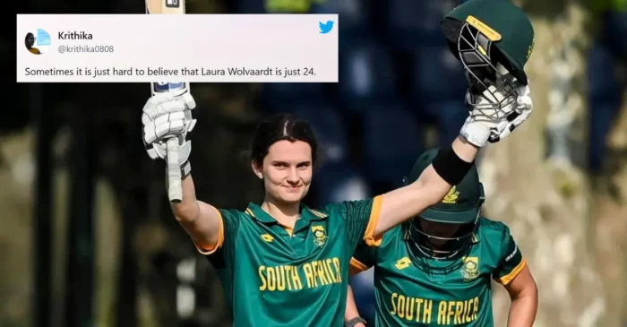 Twitter reactions: Laura Wolvaardt’s stunning century propels South Africa to comfortable win over Sri Lanka in 2nd WODI