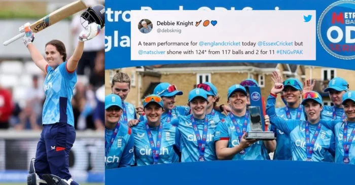 Twitter reactions: Nat Sciver-Brunt’s stunning ton propels England to series-clinching win over Pakistan in 3rd Women’s ODI