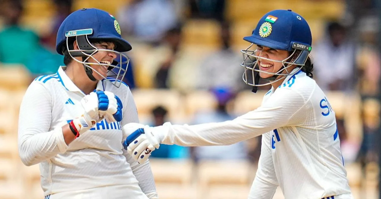 India overtakes Australia to set new world record for the highest team total in Women’s Test history