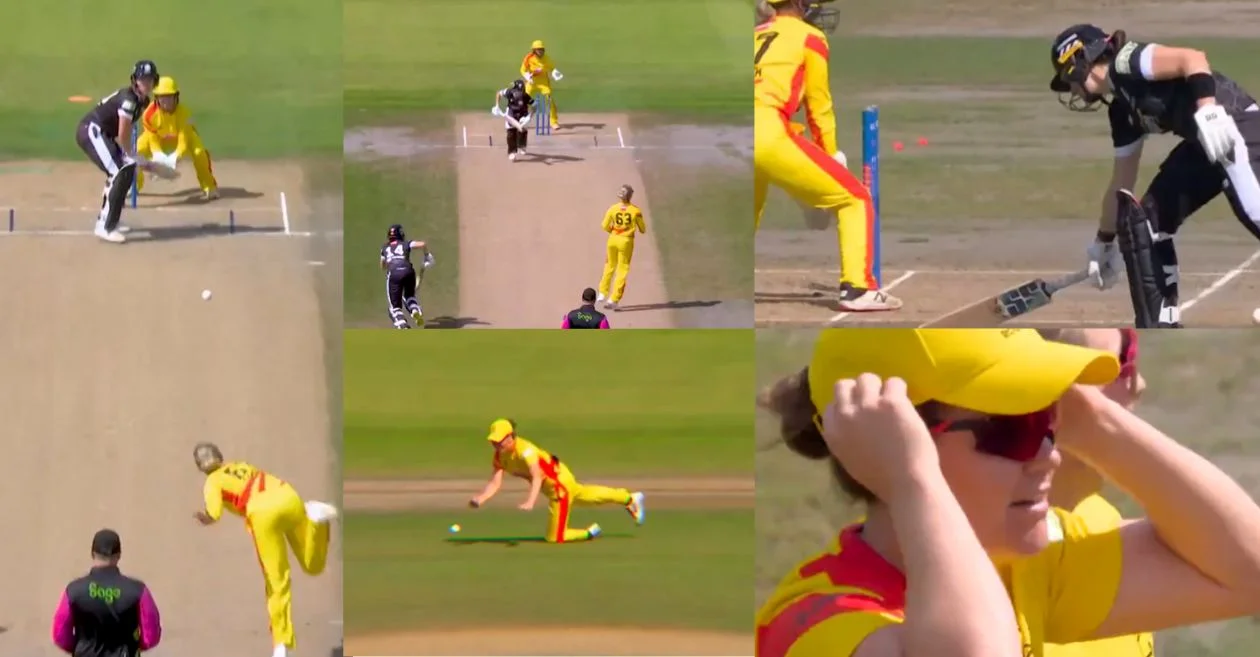 WATCH: Nat Sciver-Brunt’s superb reflexes lead to Laura Wolvaardt’s run out in The Hundred Women’s 2024