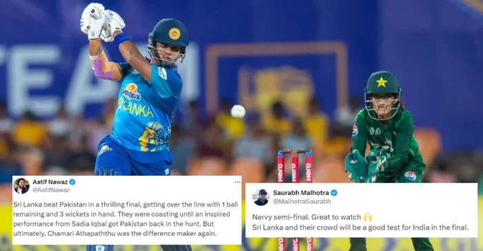 Fans erupt as Chamari Athapaththu helps Sri Lanka edge past Pakistan to reach the Women’s Asia Cup 2024 final