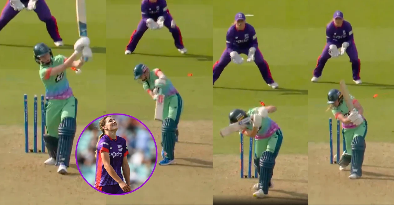 WATCH: Annabel Sutherland cleans up 4 batters in 6 balls | The Hundred Women 2024