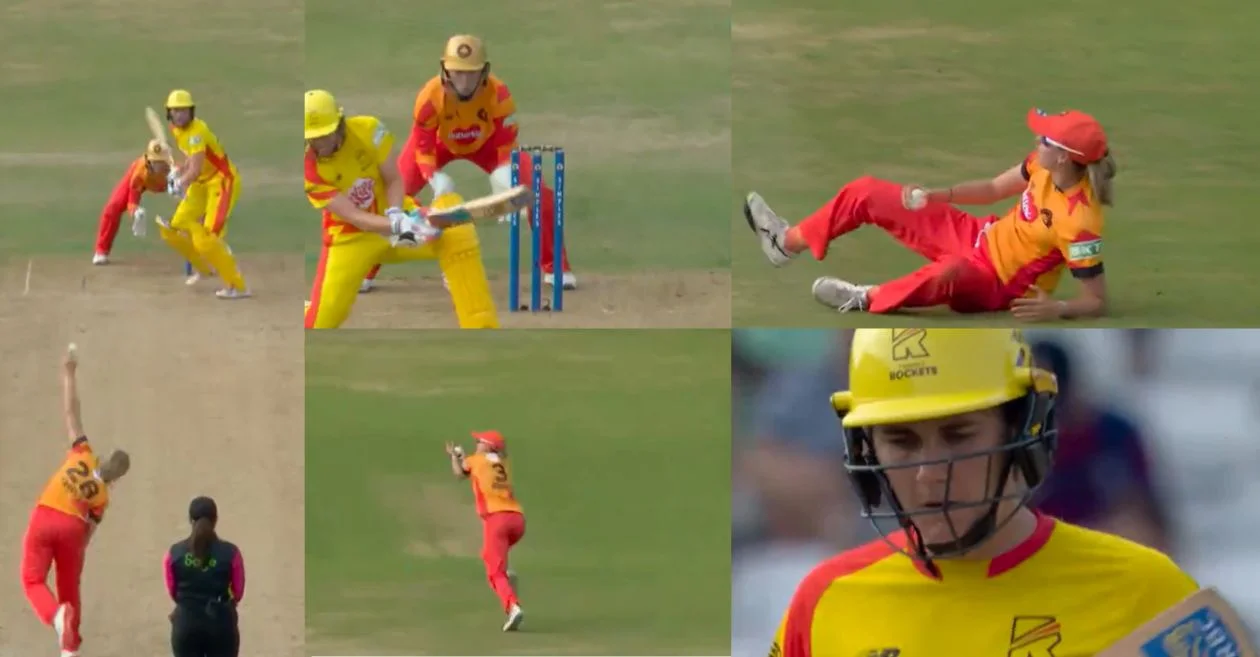 WATCH: Hannah Baker takes a breathtaking catch to see-off Nat Sciver-Brunt in The Hundred Women’s 2024