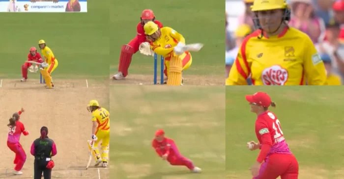 WATCH: Phoebe Franklin plucks a screamer to dismiss Natasha Wraith in The Hundred 2024