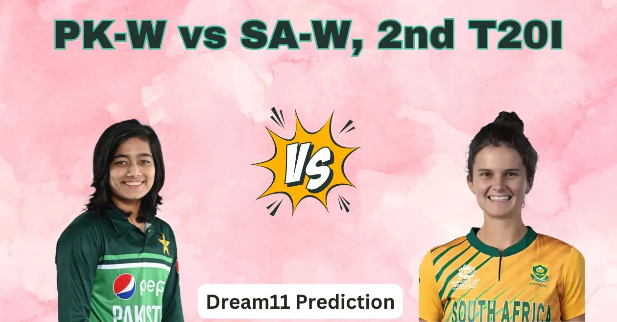 PK-W vs SA-W, 2nd T20I: Match Prediction, Dream11 Team, Fantasy Tips & Pitch Report | Pakistan vs South Africa