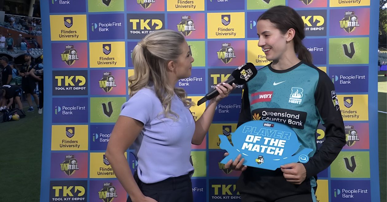 Charli Knott leads Brisbane Heat to victory over Adelaide Strikers in the WBBL 2024 opener