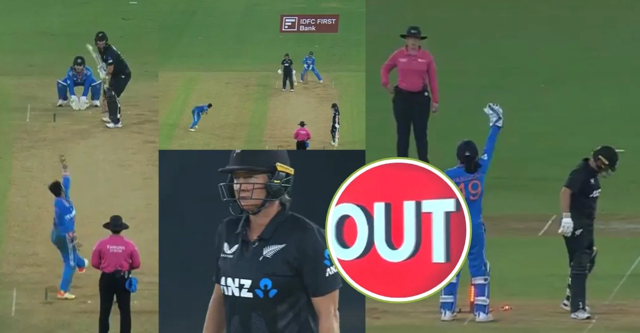 IND-W vs NZ-W [WATCH]: Deepti Sharma’s quick thinking results in a smart run-out of Sophie Devine