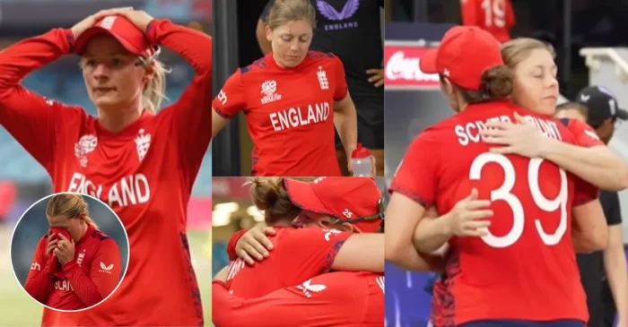 WATCH: Tears and heartbreak after England’s shocking exit from Women’s T20 World Cup 2024