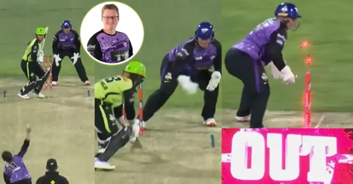 WATCH: Lizelle Lee’s lightning stumping gets Phoebe Litchfield in WBBL 2024