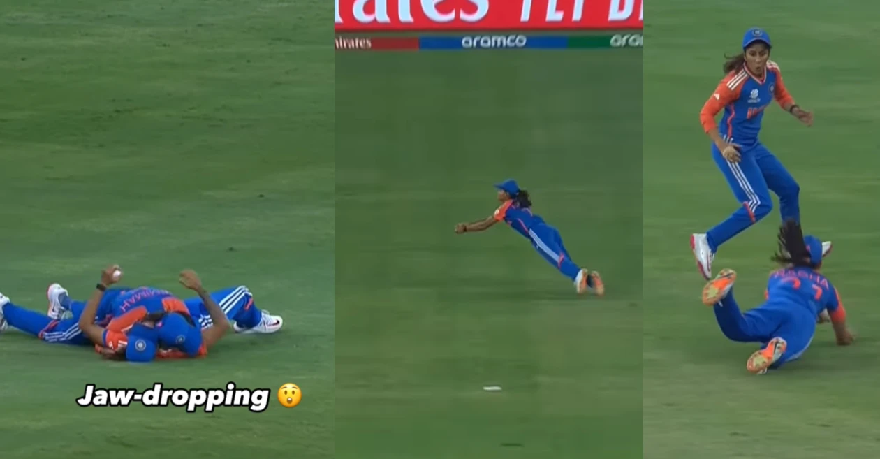 Women’s T20 World Cup 2024 [WATCH]: Radha Yadav takes ‘catch of the tournament’ during IND vs SL clash