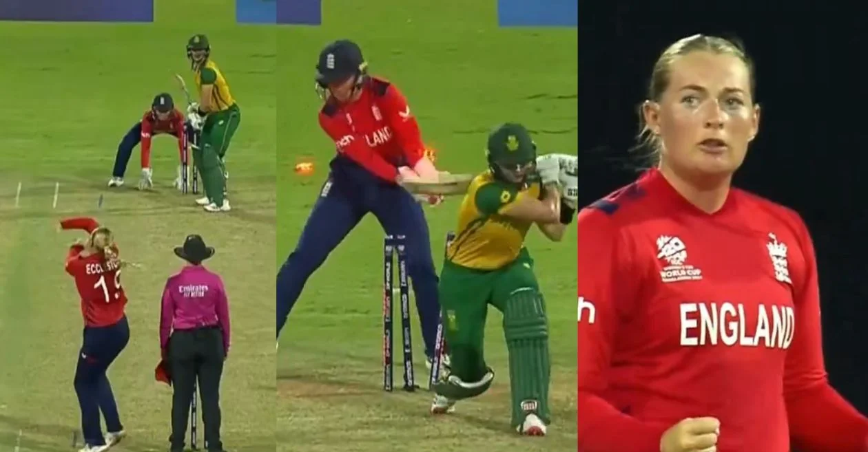 WATCH: Sophie Ecclestone shatters South Africa captain Laura Wolvaardt’s stumps in Women’s T20 World Cup 2024