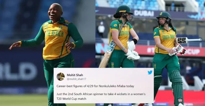 Fans react as Nonkululeko Mlaba, Laura Wolvaardt & Tazmin Brits help South Africa thrash West Indies in Women’s T20 World Cup 2024