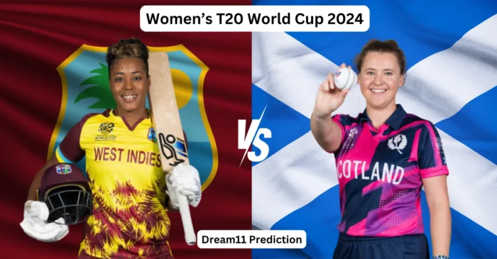 WI-W vs SCO-W, Women’s T20 World Cup 2024: Match Prediction, Dream11 Team, Fantasy Tips & Pitch Report | West Indies vs Scotland