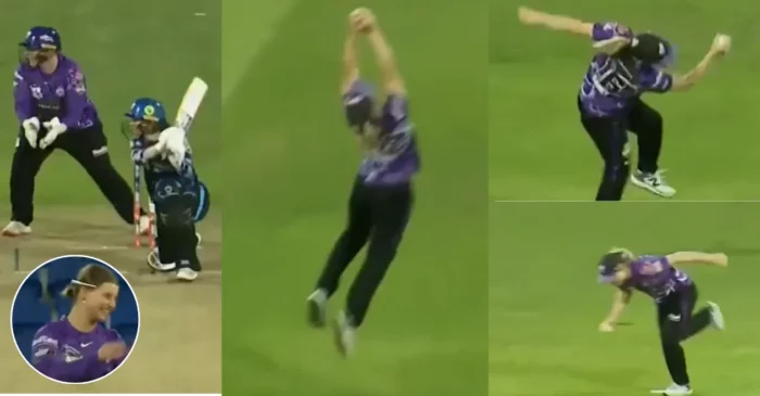 WBBL 2024 [WATCH]: Nicola Carey takes a stunning catch to dismiss Katie Mack in HBH vs ADS game