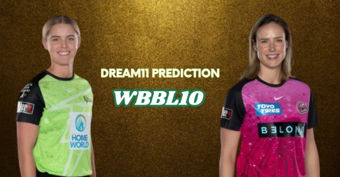 ST-W vs SS-W, WBBL 2024: Match Prediction, Dream11 Team, Fantasy Tips & Pitch Report | Sydney Thunder vs Sydney Sixers