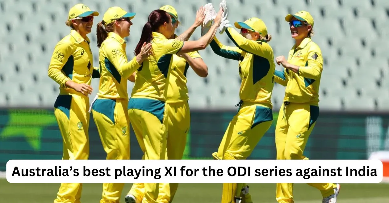 AU-W vs IN-W, 2024: Australia’s best playing XI for the ODI series against India