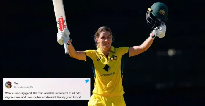 AUS vs IND: Fans go wild as Annabel Sutherland lights up WACA with a brilliant century in 3rd Women’s ODI