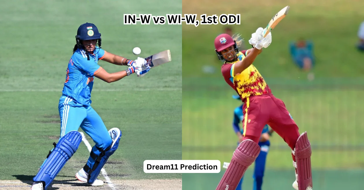 IN-W vs WI-W, 1st ODI: Match Prediction, Dream11 Team, Fantasy Tips & Pitch Report | India vs West Indies