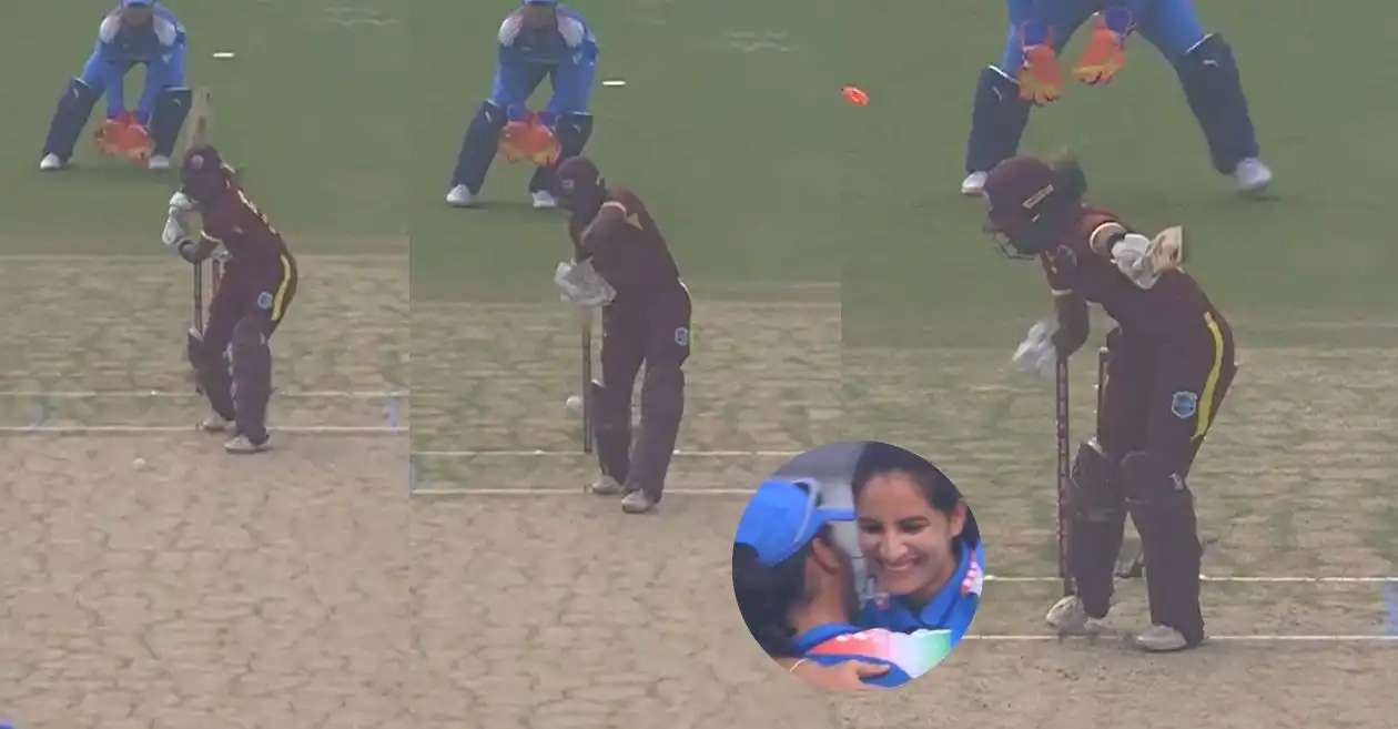 IND vs WI [WATCH]: Renuka Thakur cleans up Hayley Matthews with a peach of a delivery in 3rd Women’s ODI