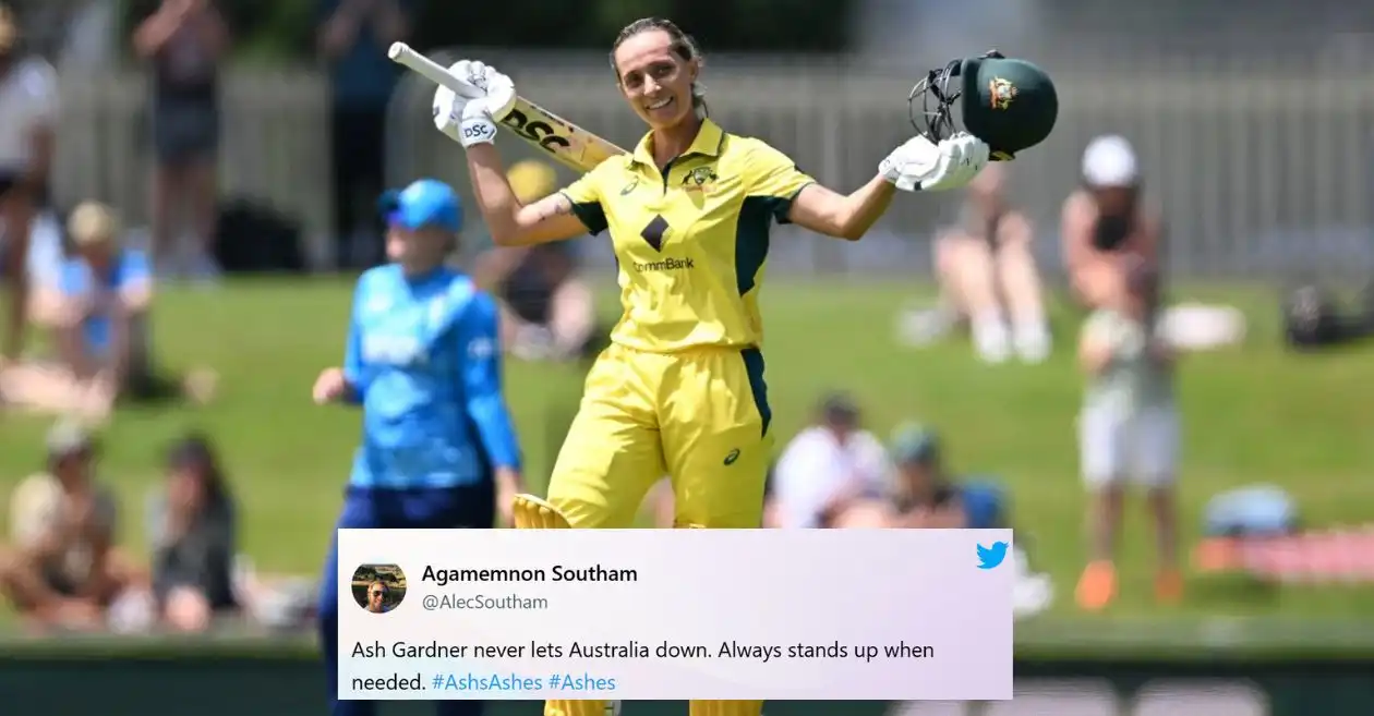 AUS vs ENG: Fans erupt as Ashleigh Gardner lights up Bellerive Oval with maiden century in 3rd ODI | Women’s Ashes 2025