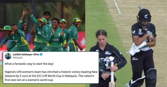 Fans go berserk as Nigeria records historic win over New Zealand in U19 Women’s T20 World Cup 2025