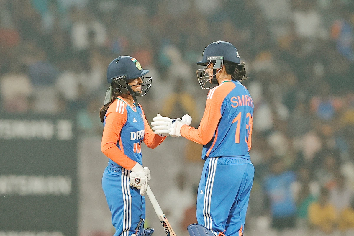 Smriti Mandhana and Jemimah Rodrigues 