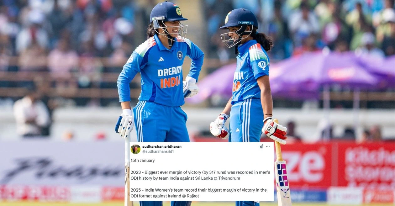 Twitter reactions: Smriti Mandhana, Pratika Rawal shine as India beat Ireland in the 3rd ODI to complete series whitewash