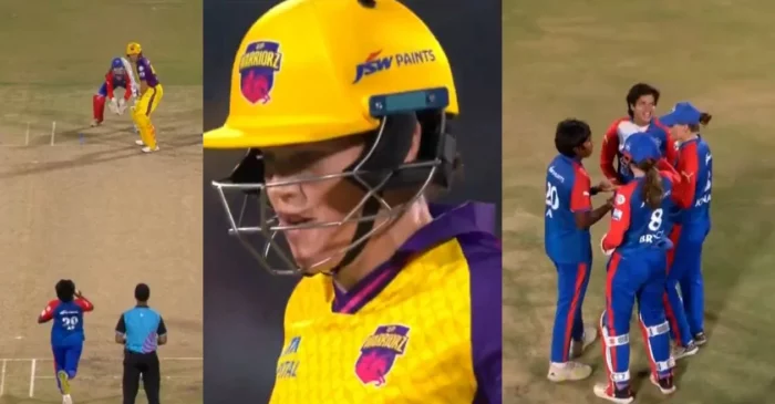 WATCH: Arundhati Reddy outsmarts Grace Harris with a clever off-cutter in the WPL 2025