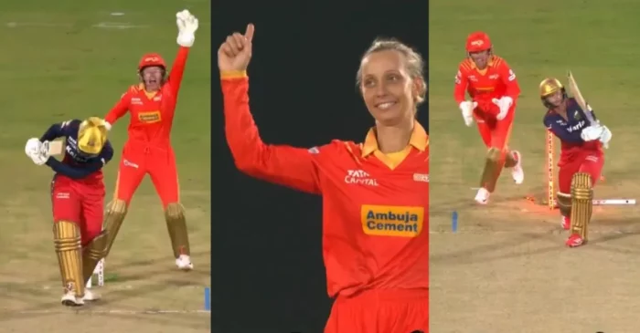 WPL 2025 [WATCH]: Ashleigh Gardner stuns RCB by removing Smriti Mandhana and Danni Wyatt-Hodge in a single over