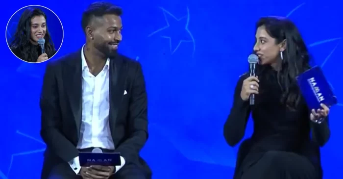 WATCH: Smriti Mandhana’s witty reply to Hardik Pandya’s playlist question in the BCCI Naman Awards