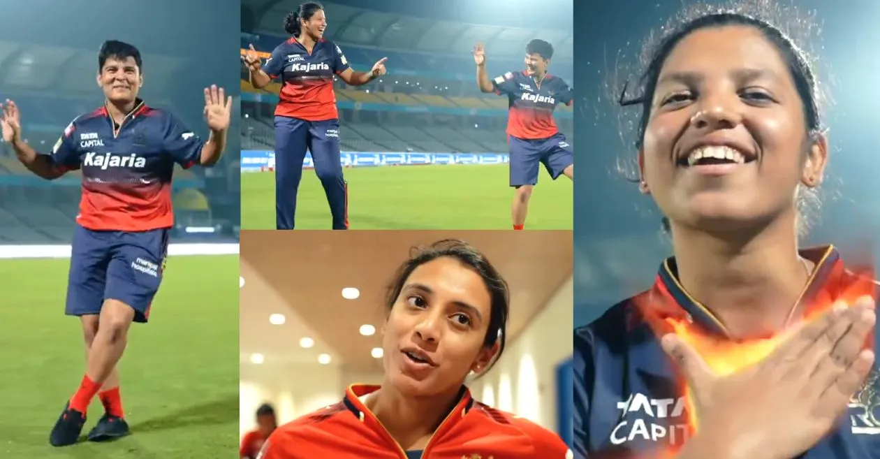 WPL 2025 [WATCH]: Richa Ghosh and Kanika Ahuja dance to celebrate RCB’s historic win over GG