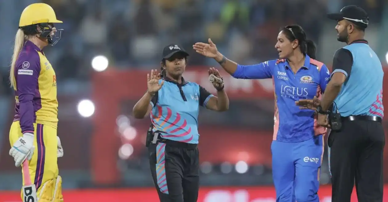 Harmanpreet Kaur fined for code of conduct breach following verbal clash with umpires and Sophie Ecclestone in WPL 2025