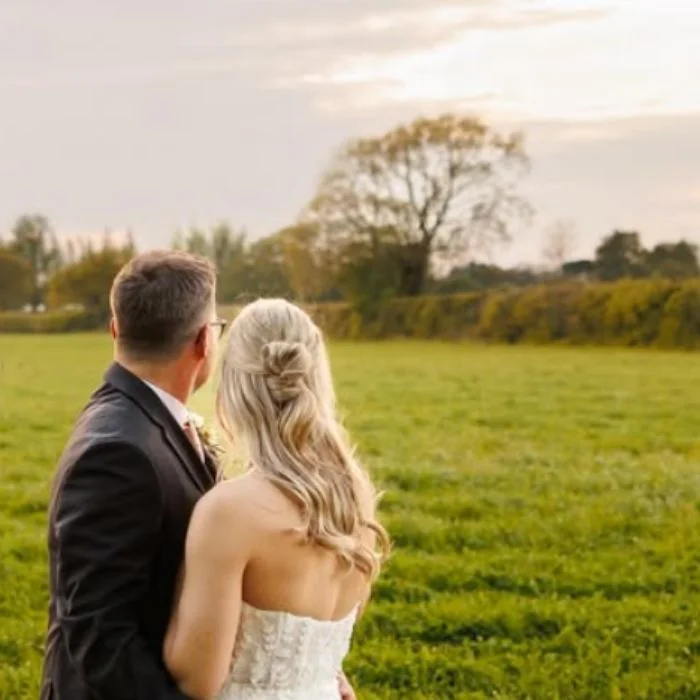 Andy Blood and Freya Davies