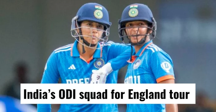 BCCI announces India Women’s ODI and T20I squads for England tour